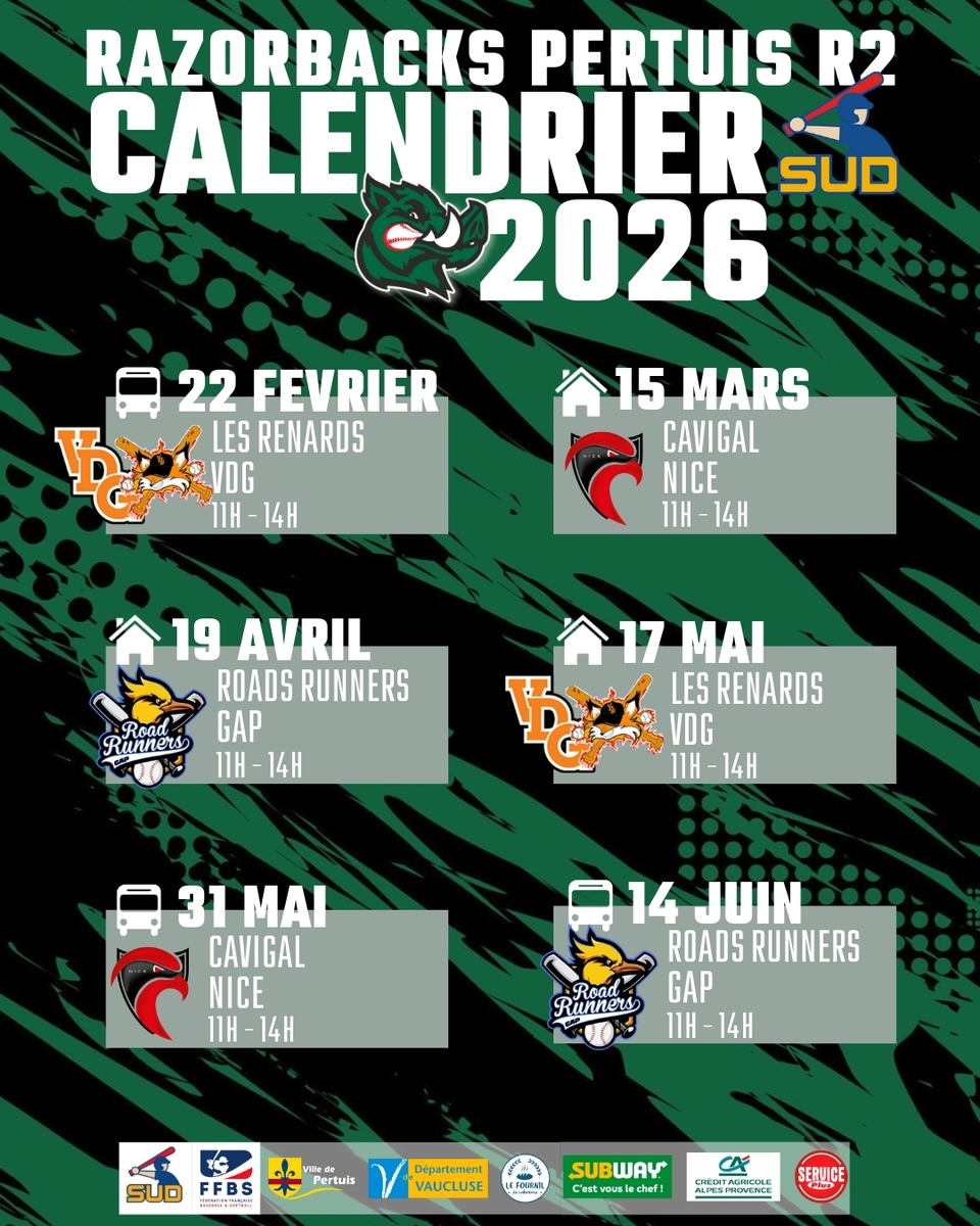 Calendrier R2