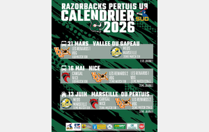 Calendrier U9