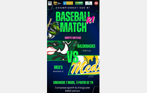 R1 RAZORBACKS VS MED'S MARSEILLE