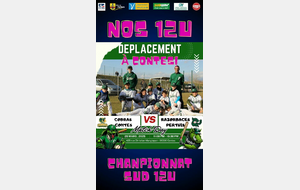 12U DEPLACEMENT CONTES LES COBRAS VS RAZORBACKS