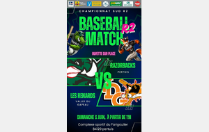 R2 RAZORBACKS VS LES RENARDS VDG
